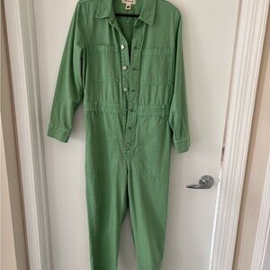 Madewell Green Jumpsuit